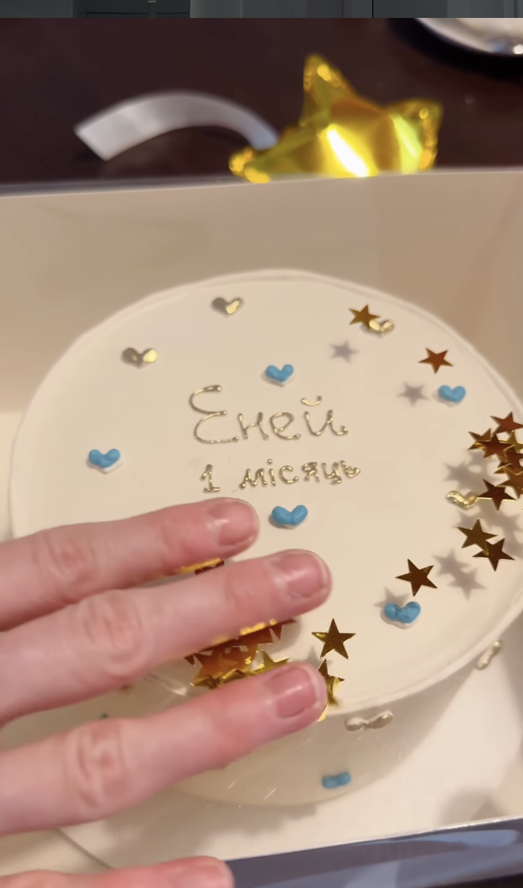 Анна Сагайдачная рассекретила необычное имя одномесячного сына (видео)